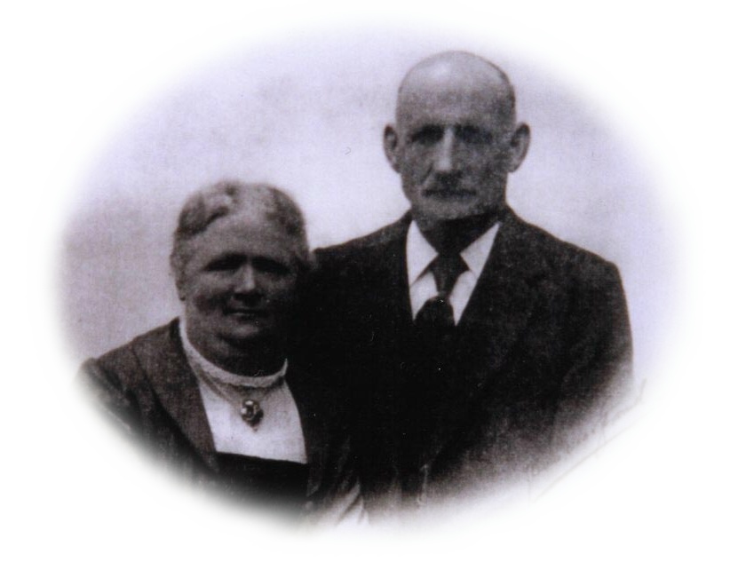 Nils August Larsson och Amanda Göransdotter